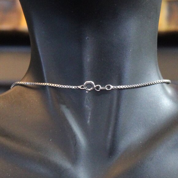 *925* Sterling Silver Hot Diamonds Marked Diamond Pendant Necklace - Picture 5 of 10